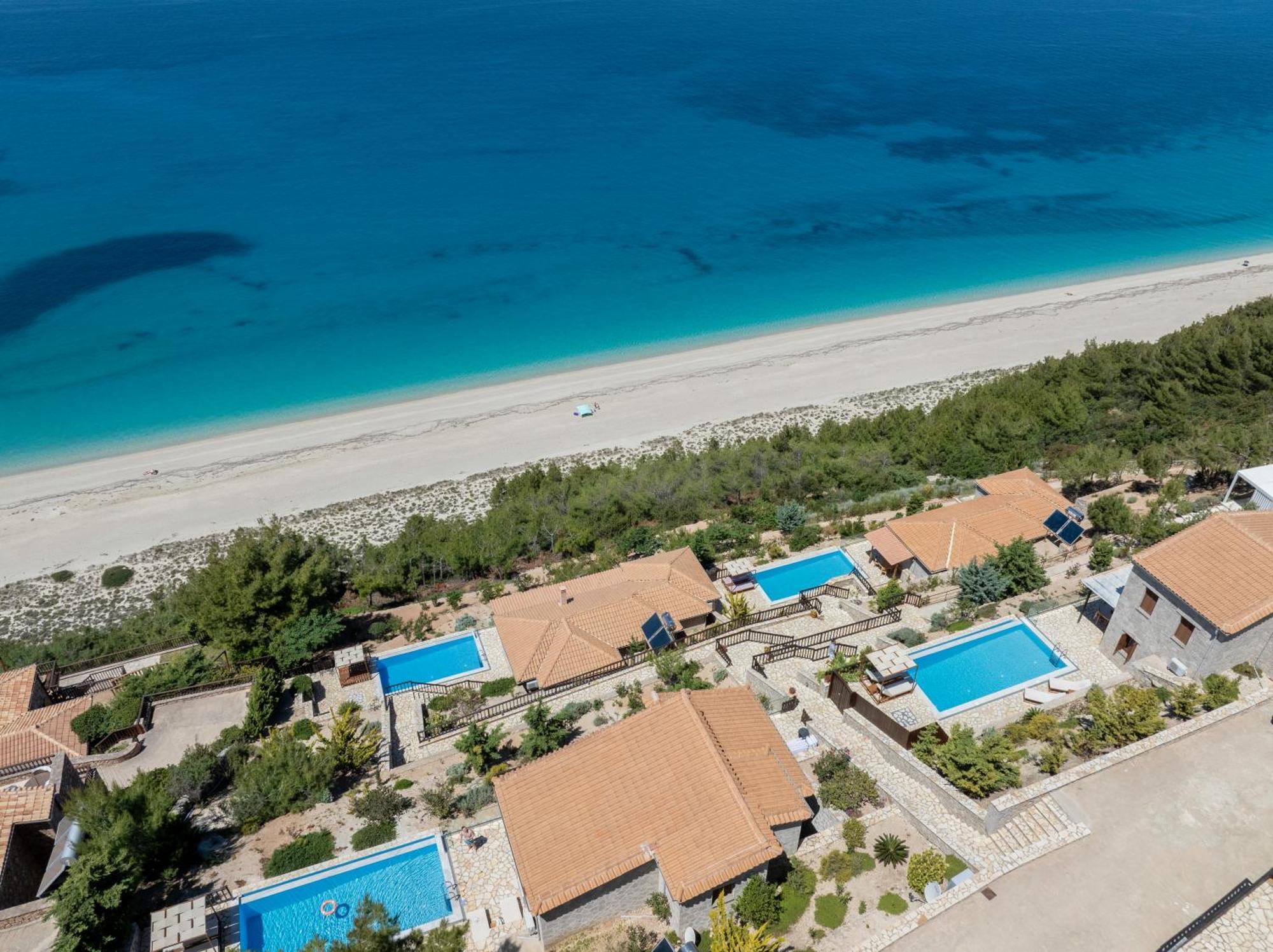 Milos Paradise Luxury Villas Áyios Nikítas Exterior foto