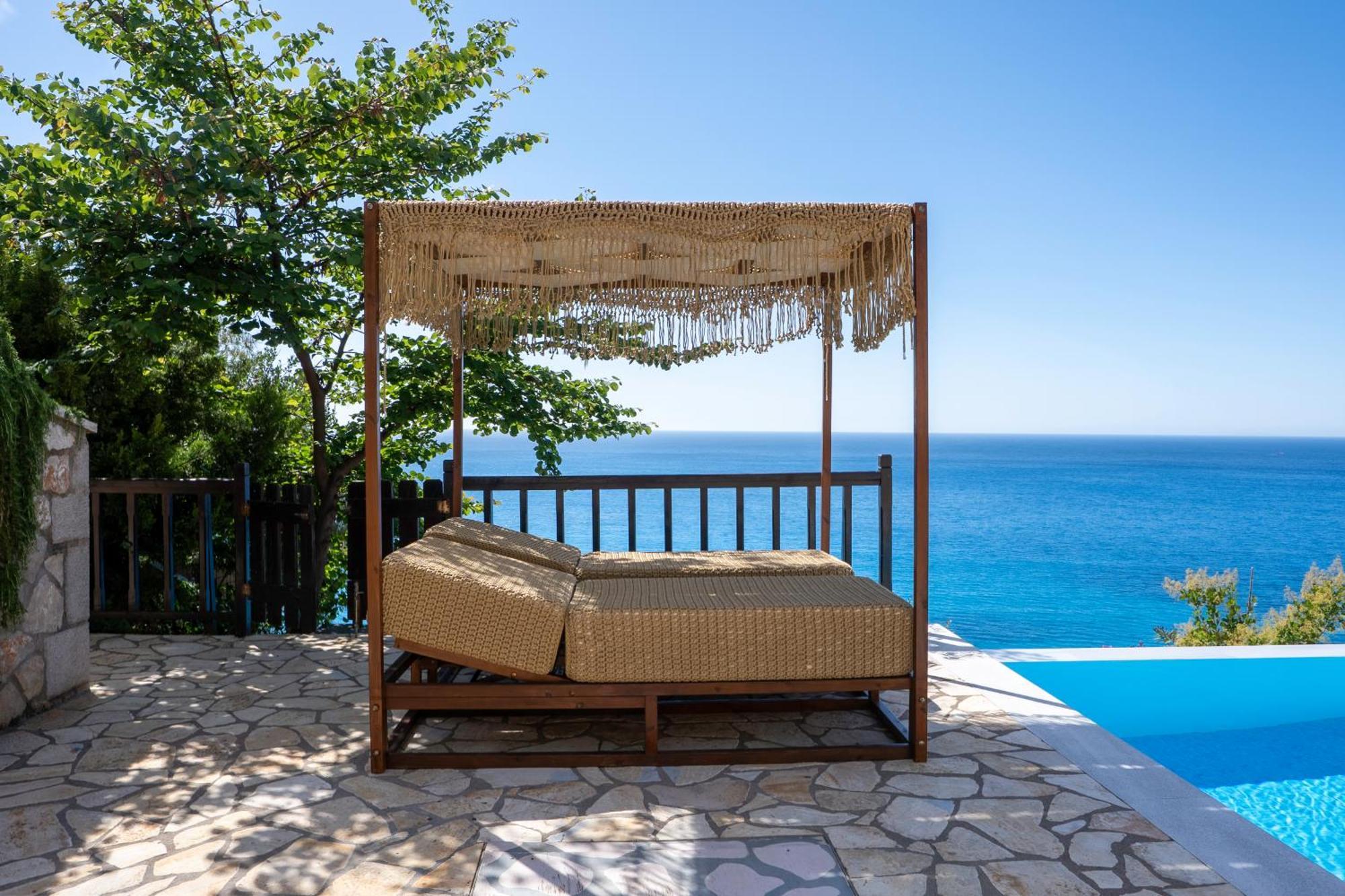 Milos Paradise Luxury Villas Áyios Nikítas Exterior foto