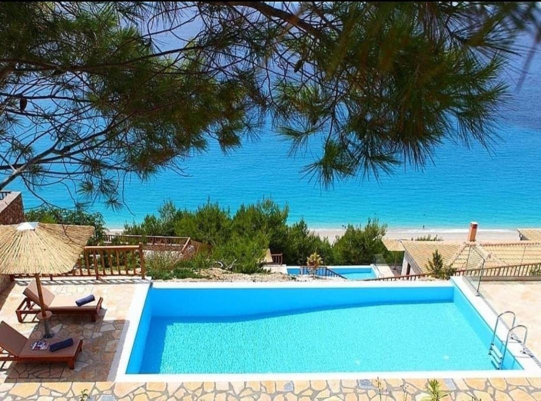 Milos Paradise Luxury Villas Áyios Nikítas Exterior foto