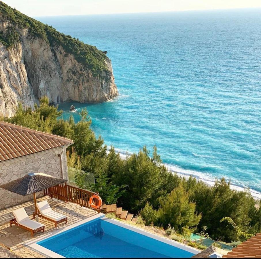 Milos Paradise Luxury Villas Áyios Nikítas Exterior foto