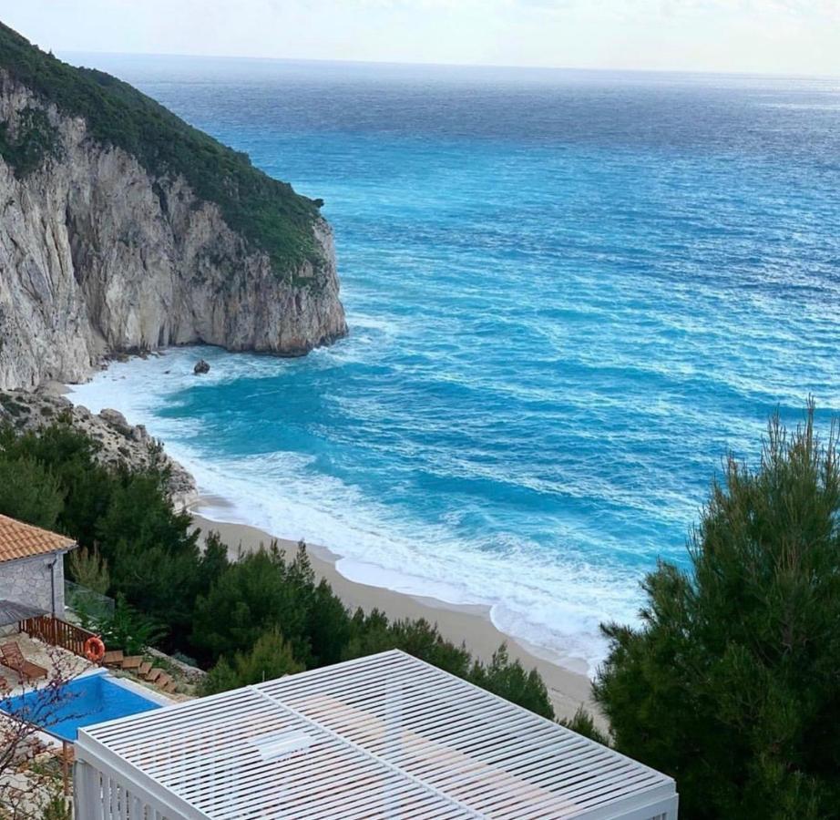 Milos Paradise Luxury Villas Áyios Nikítas Exterior foto